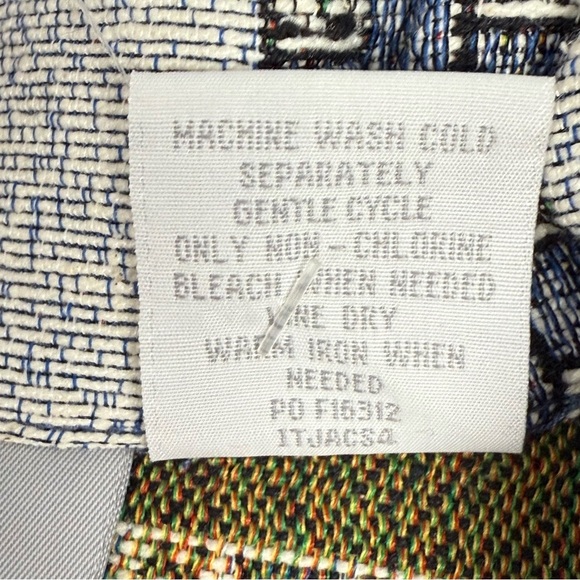 NWOT Blair Lighthouse Tapestry Chore Coat XL Sailboat Jacket Pockets Shacket Vtg - Picture 9 of 9